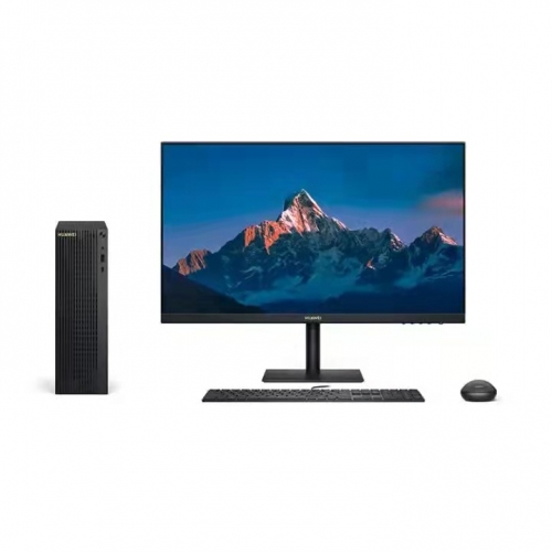 華為臺式機 B520?商用高性能辦公電腦 Intel i5 8+1T  數(shù)據(jù)一碰傳+23.8英寸顯示器